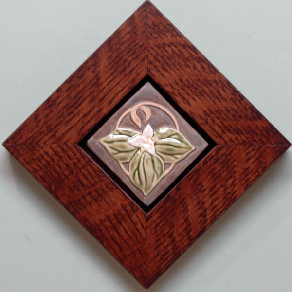 Trillium Tile (3×3) – Slate