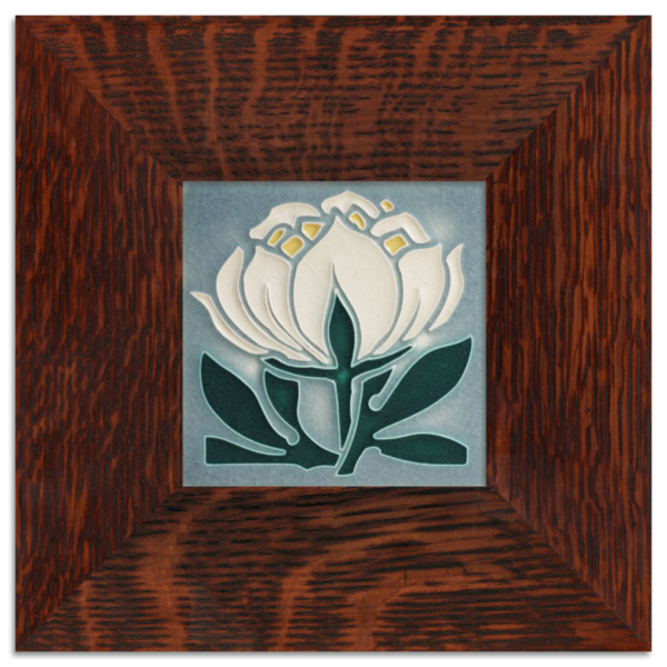 Peony Bloom Tile (4x4")