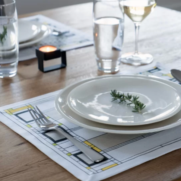 Placemat/Napkin Set of 4 - FLW Tree of Life