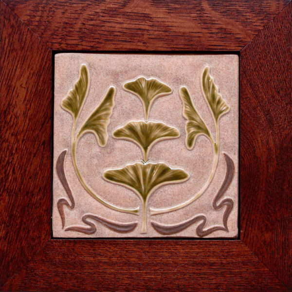 Ginkgo Tile (6×6) – Sandstone