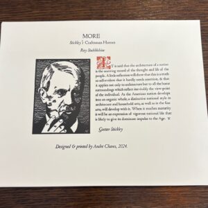 MORE Print - Andre Chaves