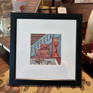 Framed Print – Craftsman Farms Living Room by Anna Szalc