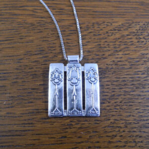 Amy Brandenburg – Armchair Inlay Pendants with 18" Chain