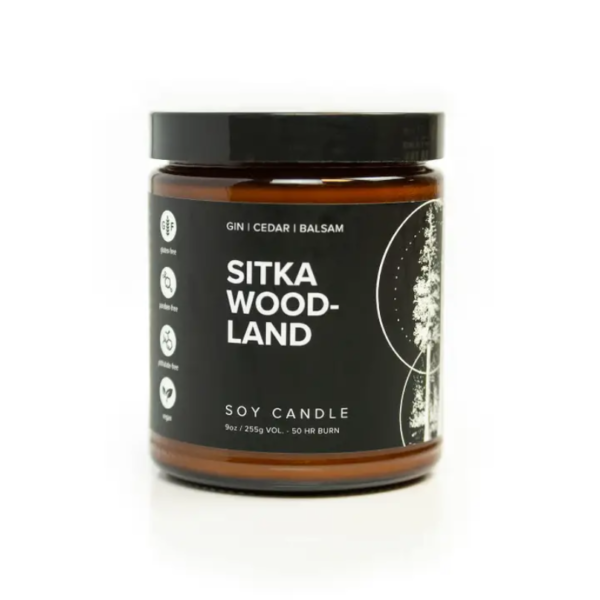 Sitka Woodland Natural Soy Candle – 9 oz