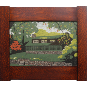 This image shows an example of the framed print Craftsman Farms by Laura Wilder.