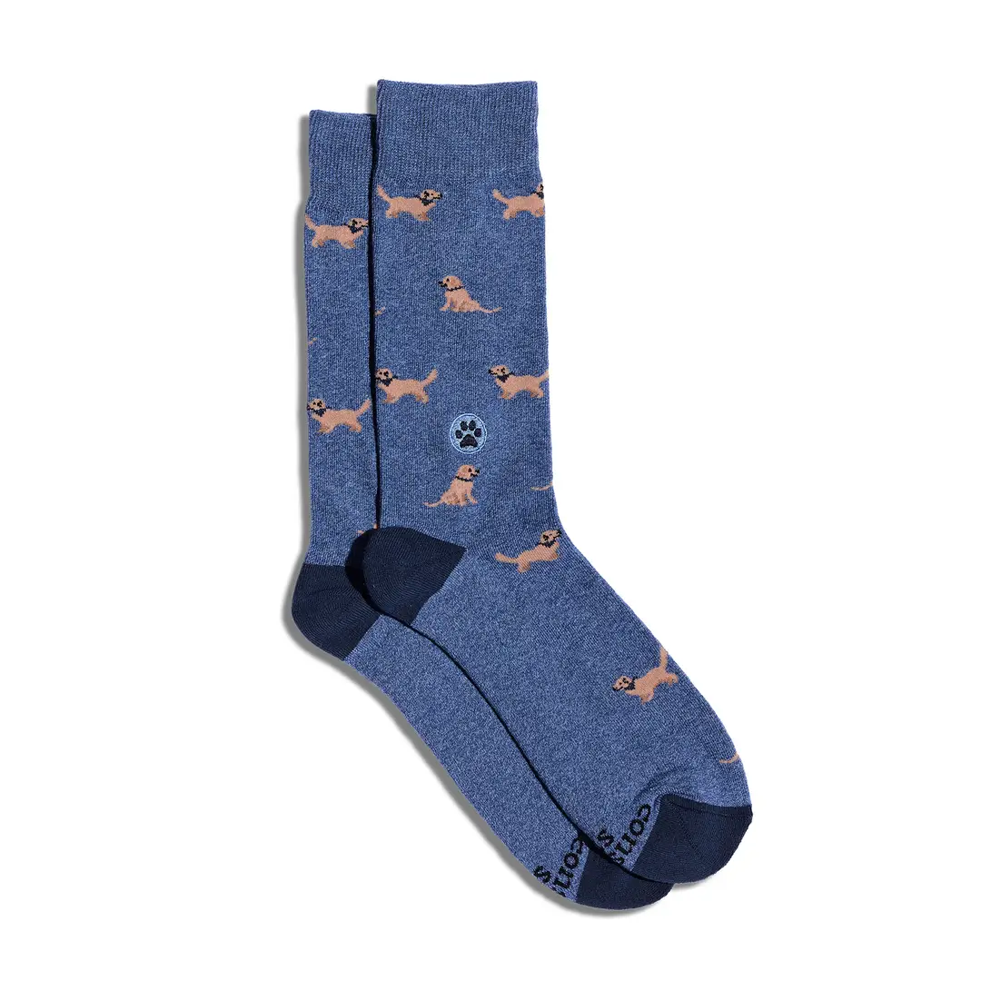 Socks That Save Dogs | Organic Cotton Socks