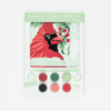 This image shows the packaging of the Cardinal with Holly Paint-by-Number Kit.
