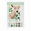 This image shows the packaging of the Deer with Huckleberries Paint-by-Number Kit.