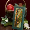 Hand Painted Lily of the Valley Tile (4x8") - Image 2