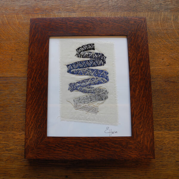 Erika Hewston - Handwoven Fiber Print - Framed