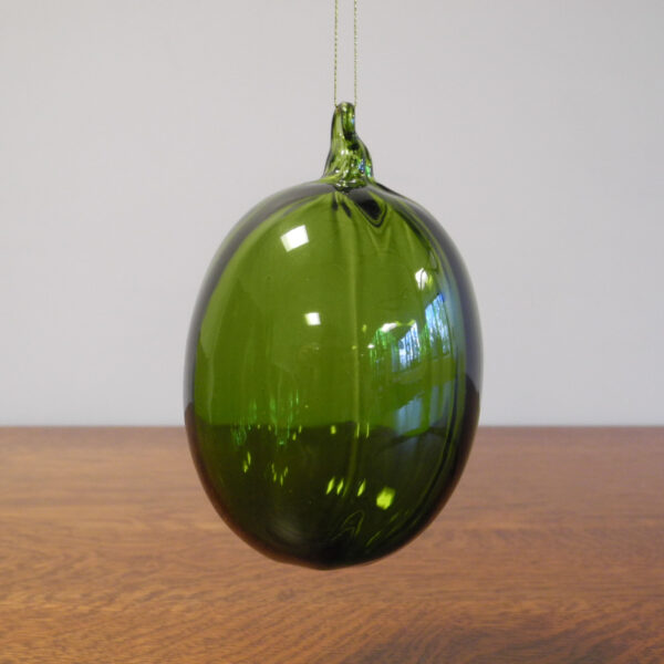 Green Glass Ornament