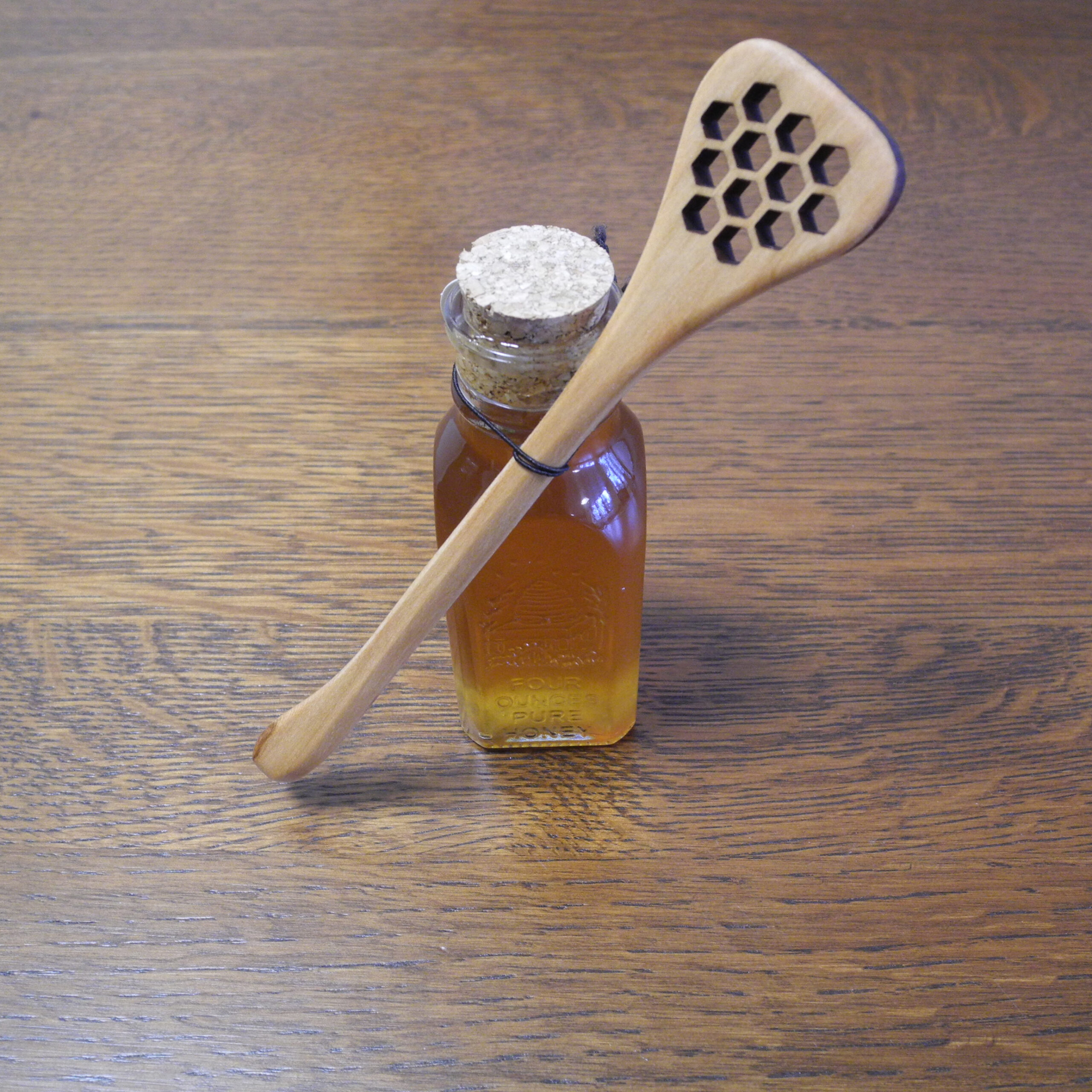 Local Honey with Wooden Honey Stick Stickley Museum