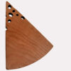 Wooden Swiss Cheese Board and Mouse Spreader – 9 x 12 inch - Image 2