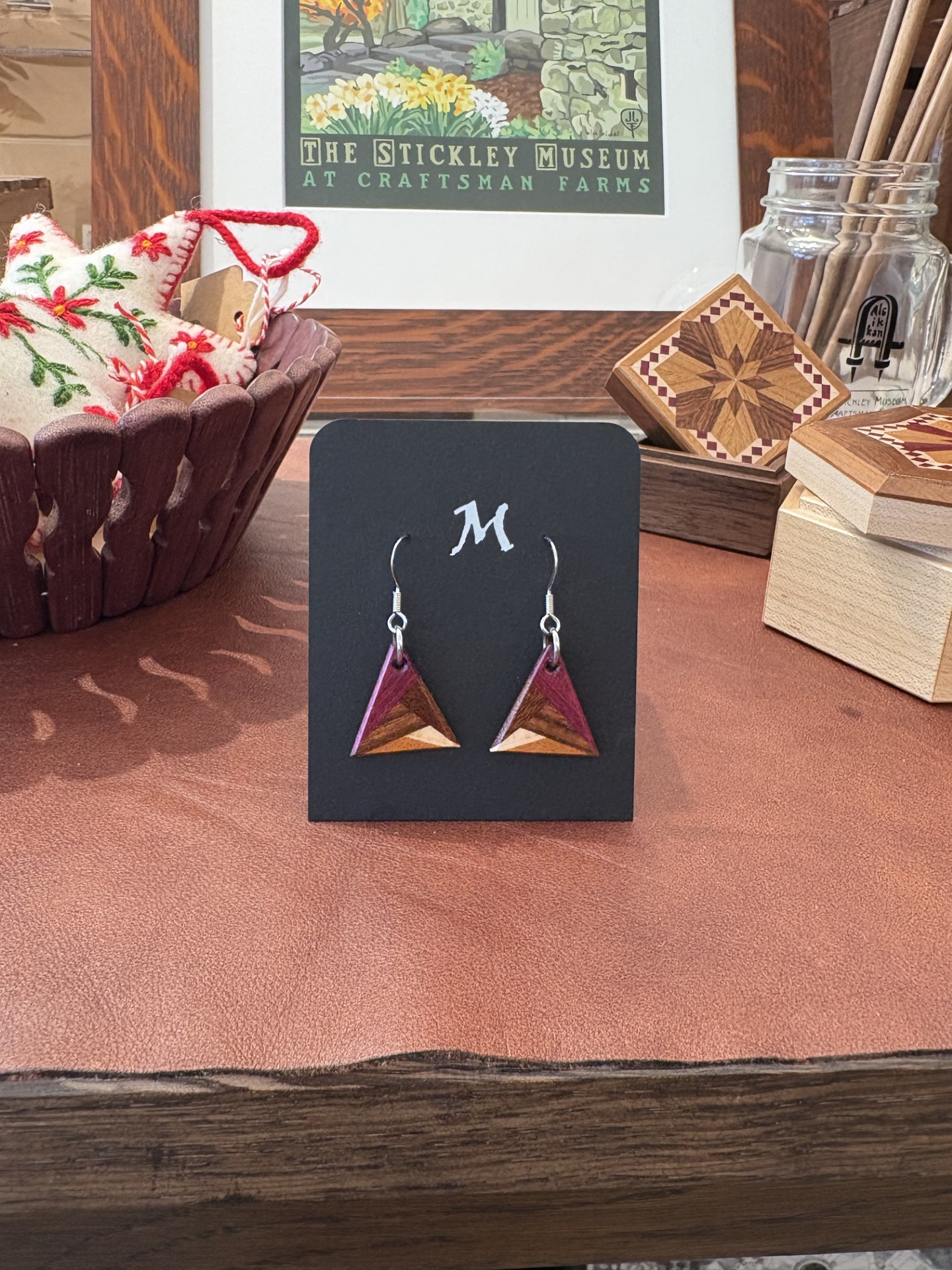 Kurt Meyer – Wooden Earrings - Image 2