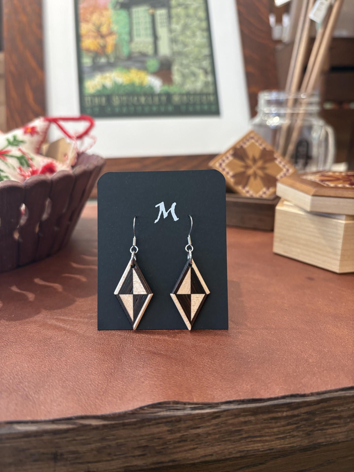 Kurt Meyer – Wooden Earrings