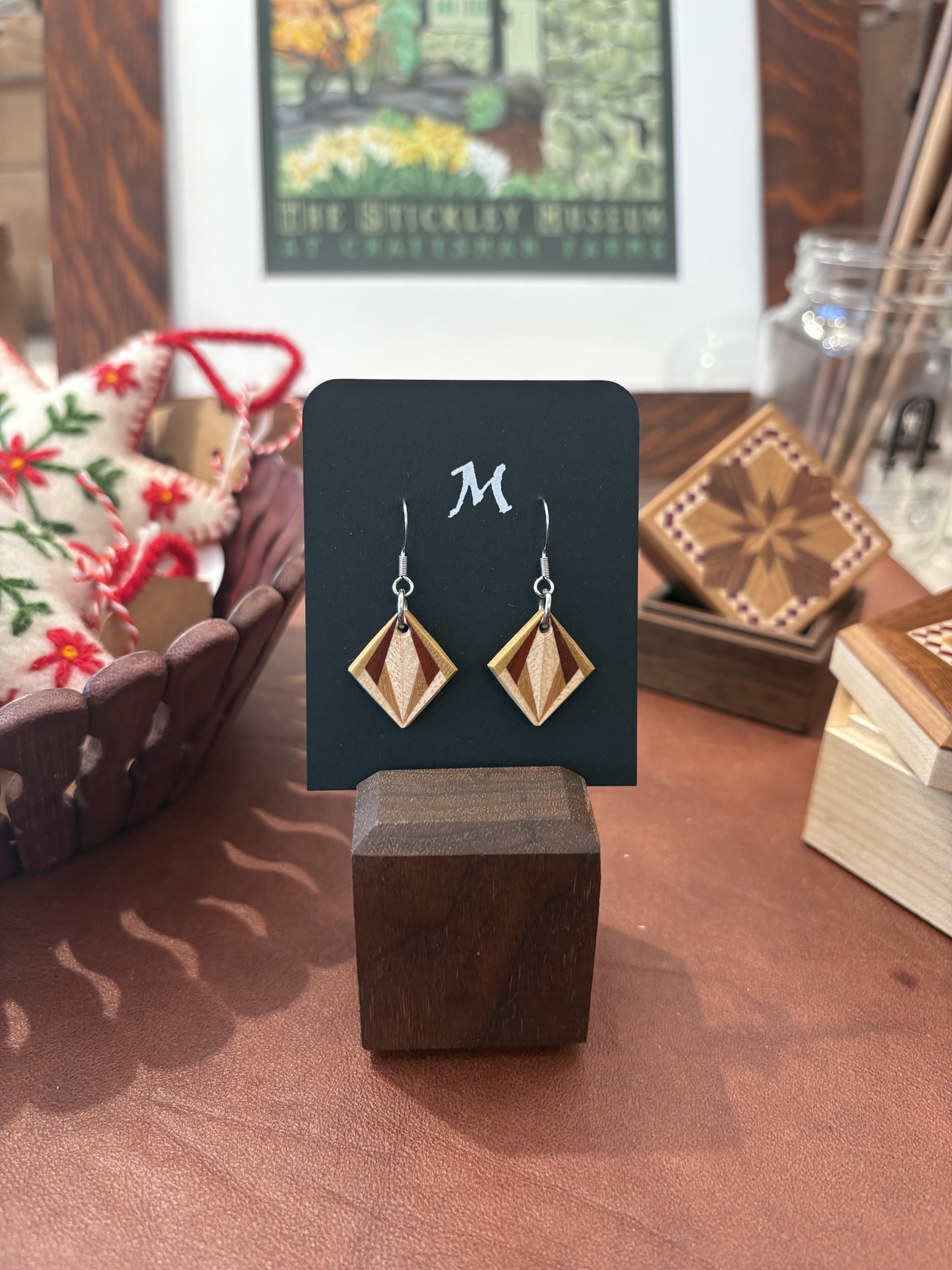 Kurt Meyer – Wooden Earrings - Image 3