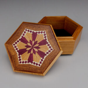 Kurt Meyer - Hexagon Box, Floral Motif