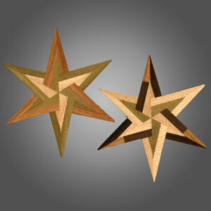 Kurt Meyer - Friendship Stars Ornaments (set of 2)