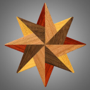 Kurt Meyer - Retro 8 Point Star Ornament