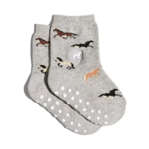 Kids Socks That Protect Horses | Organic Cotton Kids Socks