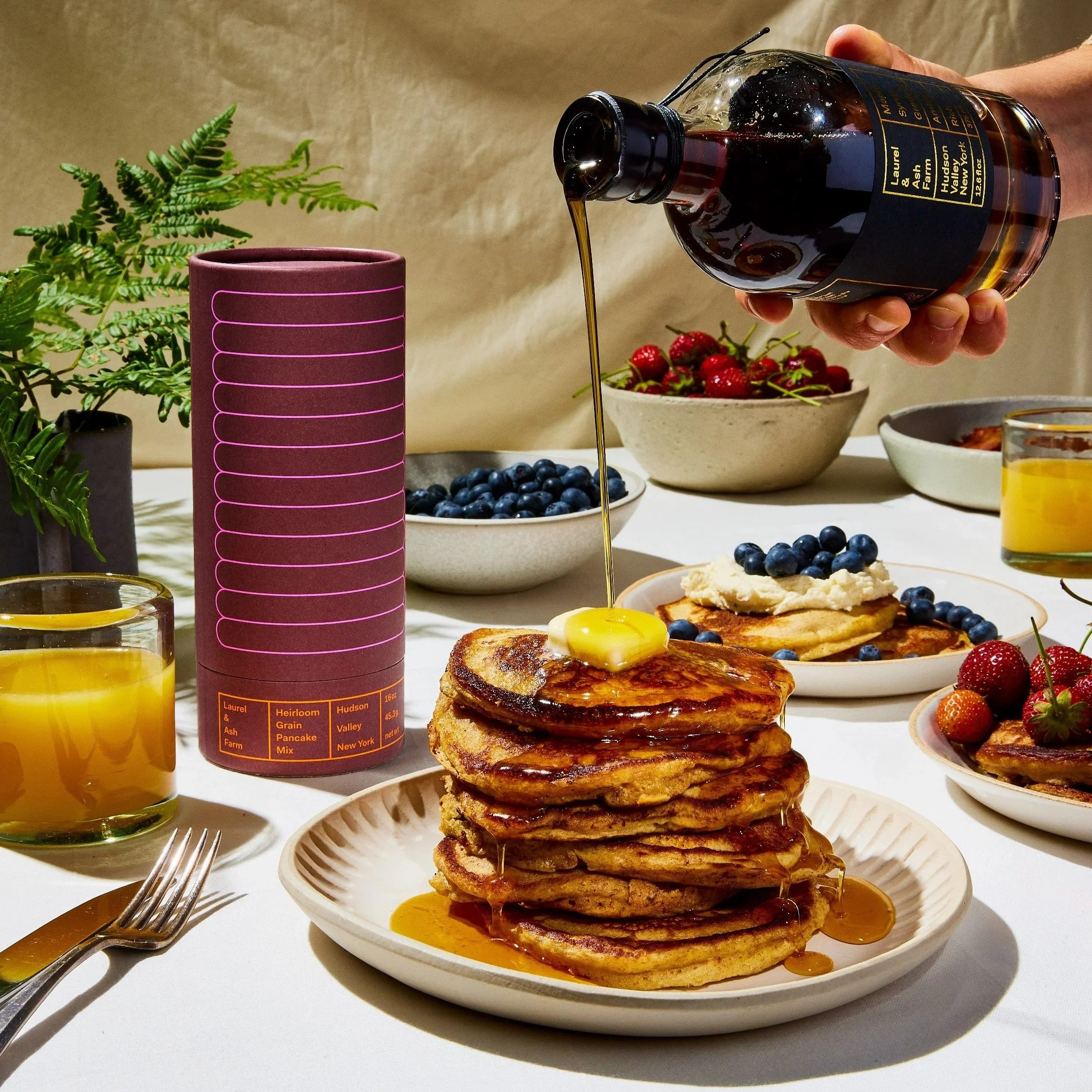 Laurel & Ash Farm Heirloom Grain Pancake Mix - Image 4