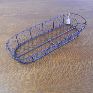 Long Oval Wire Basket