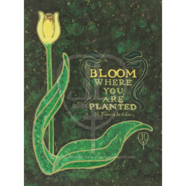 Julie Leidel Print - Grueby Bloom