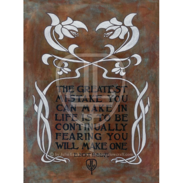 Julie Leidel Print - Hubbard: Mistakes