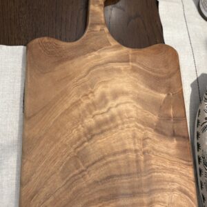 Large Handled Charcuterie Board - Dark Grain