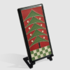 Dard Hunter Tree Tile – Red (4x8") - Image 2