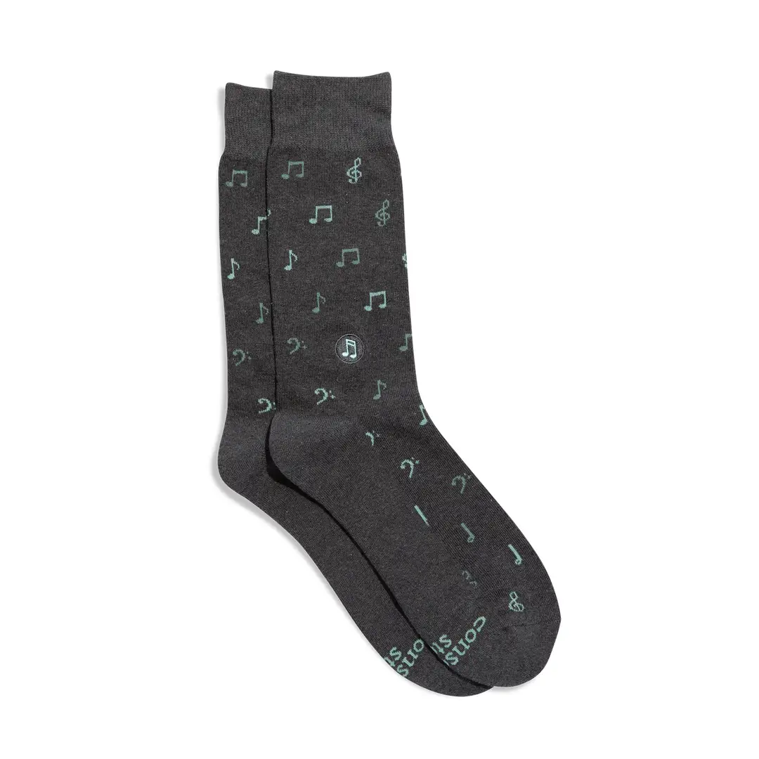 Socks that Support Music | Organic Cotton Socks