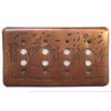 Copper Push Button Switch Plate – Landscape - Image 3