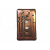 Copper Push Button Switch Plate – Landscape - Image 2