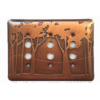Copper Push Button Switch Plate – Landscape - Image 4