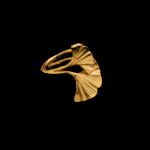 Ginkgo Adjustable Ring