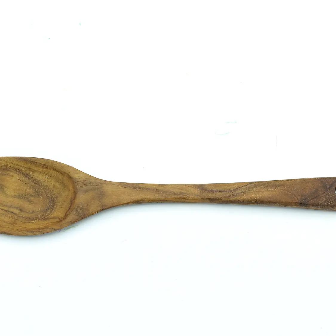 Rustic Handle Wooden Corner Spoon - Image 2