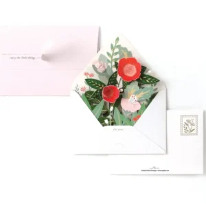 Floral Envelope Pop-Up Card