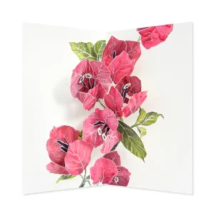 Bougainvillea Pop-Up Card - Hiromi Takeda