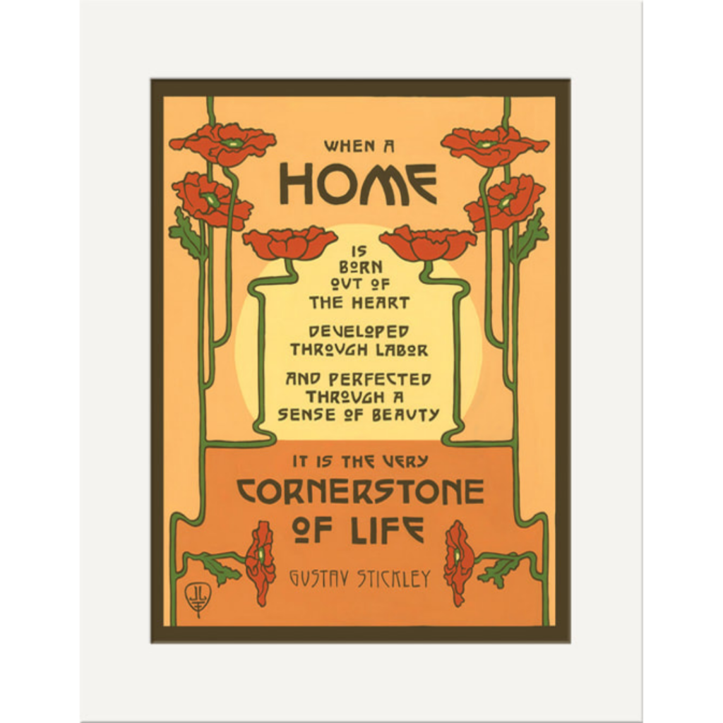 Julie Leidel Print Stickley Cornerstone Stickley Museum