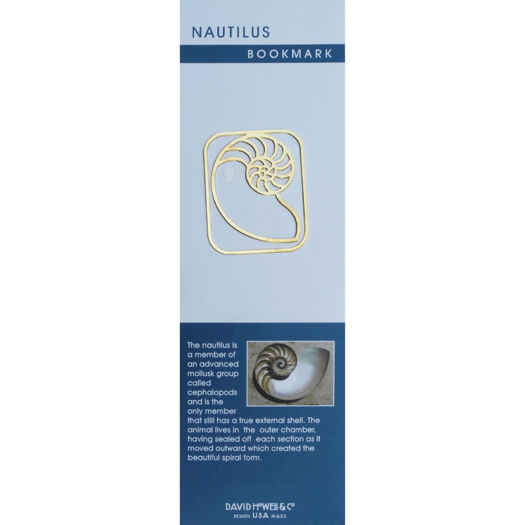 Nautilus Bookmark Stickley Museum