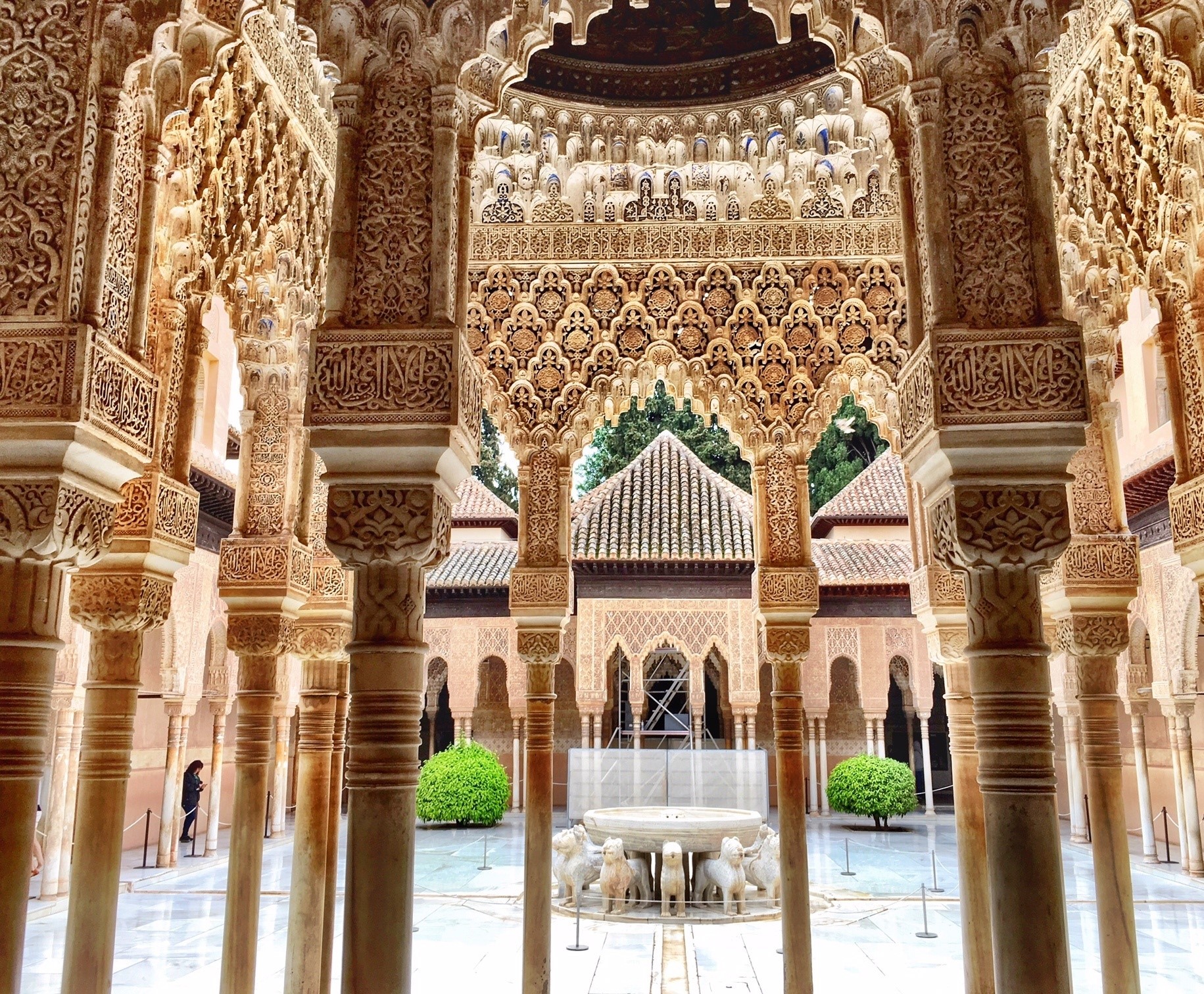 The Alhambra, ca. 1238-1358. Granada, Andalusia, Spain.