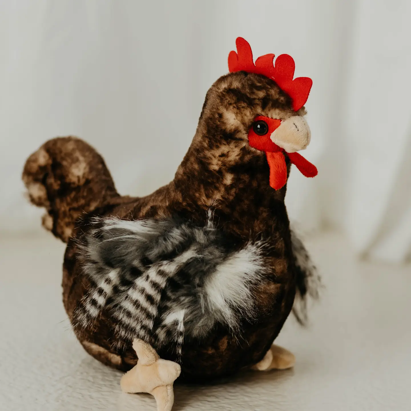 Plush Brown Chicken - 12" - Image 2