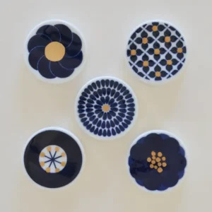 Kihara Bean Plates - Set of 5 or Individual