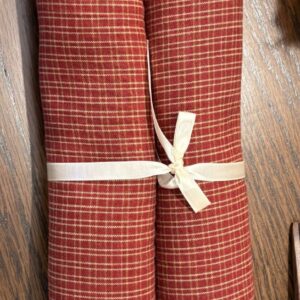 Red Plaid Draft Stop