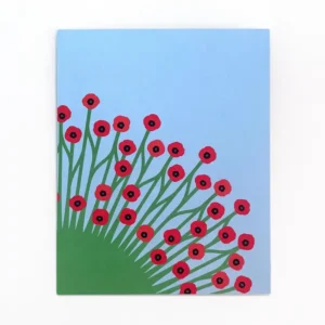 Peter Dahmen - Blooming Poppies Pop Up Card