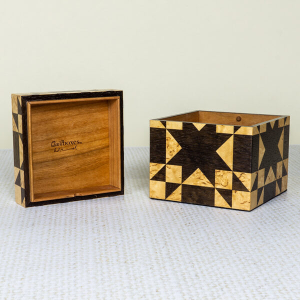 Wooden Box - Amish Star