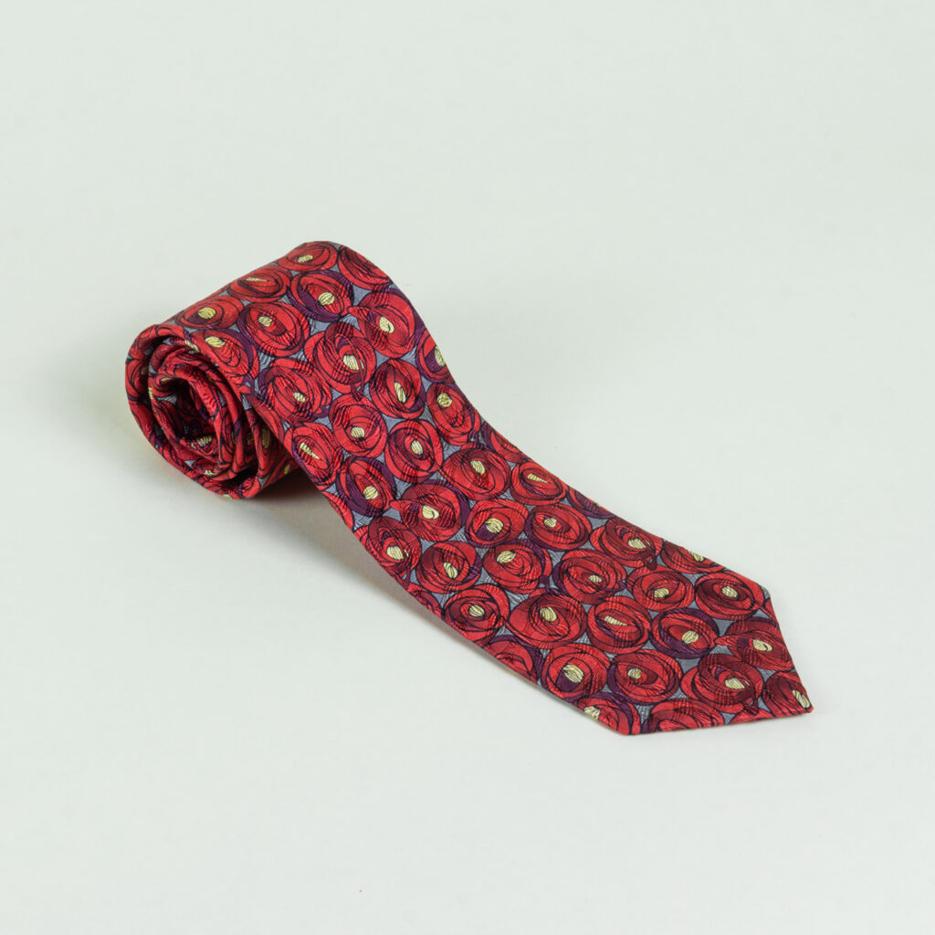 Silk Tie – Mackintosh Red Roses – Stickley Museum
