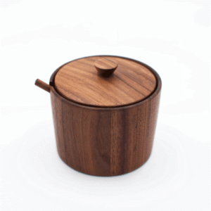 Walnut Salt Cellar