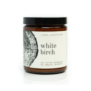 White Birch Natural Soy Candle - 9 oz